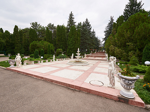 Санаторий «Центр-Союз» г. Ессентуки. Территория